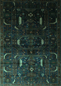 Persian Turquoise Traditional Rug, tr2688turq