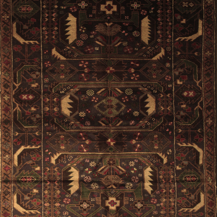 Persian Brown Traditional Rug, tr2688brn