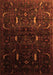 Persian Orange Traditional Rug, tr2688org