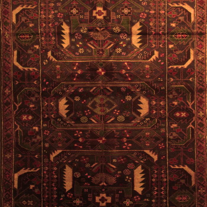 Persian Orange Traditional Rug, tr2688org