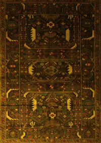 Persian Yellow Traditional Rug, tr2688yw