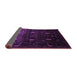 Sideview of Persian Purple Traditional Rug, tr2688pur