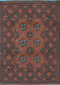 Persian Light Blue Traditional Rug, tr2689lblu