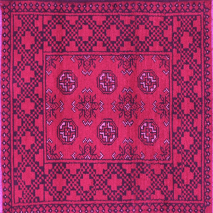 Square Persian Pink Traditional Rug, tr2689pnk