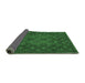 Sideview of Persian Emerald Green Traditional Rug, tr2689emgrn