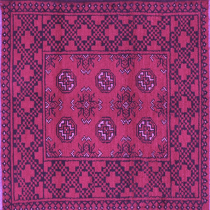 Square Persian Purple Traditional Rug, tr2689pur