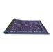 Sideview of Animal Blue Traditional Rug, tr268blu