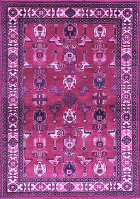 Animal Purple Traditional Rug, tr268pur