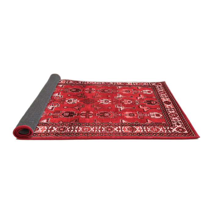 Animal Red Traditional Area Rugs