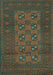 Persian Turquoise Traditional Rug, tr2690turq