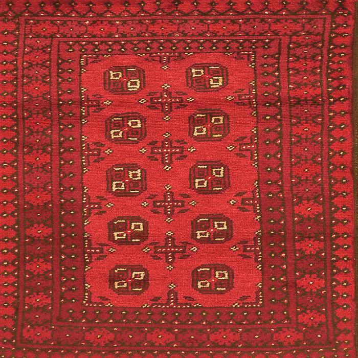 Serging Thickness of Persian Orange Traditional Rug, tr2690org