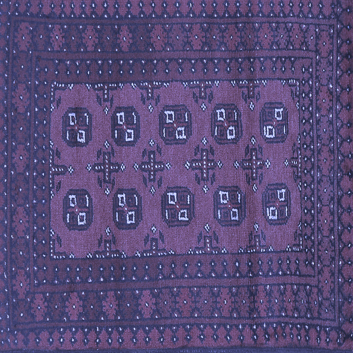 Square Persian Blue Traditional Rug, tr2690blu