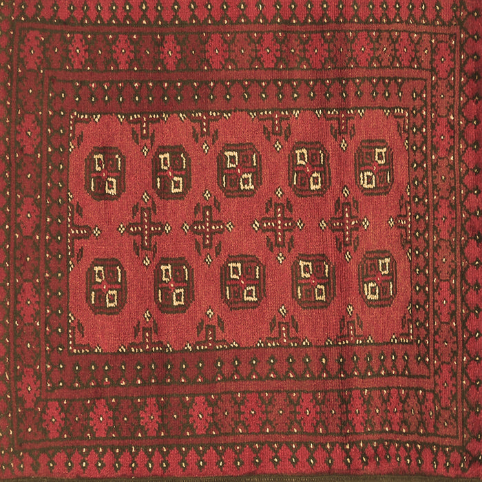 Square Persian Brown Traditional Rug, tr2690brn