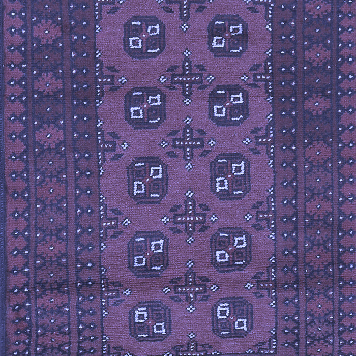 Machine Washable Persian Blue Traditional Rug, wshtr2690blu