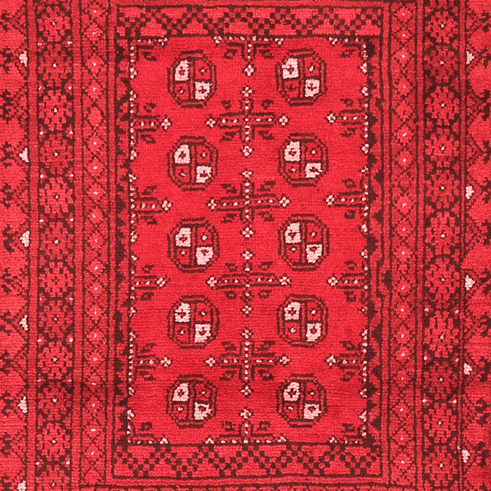 Machine Washable Persian Red Traditional Rug, wshtr2691red