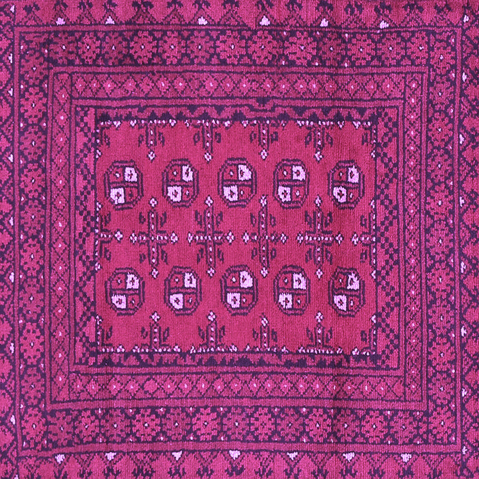 Square Persian Purple Traditional Rug, tr2691pur