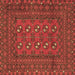 Square Persian Brown Traditional Rug, tr2691brn