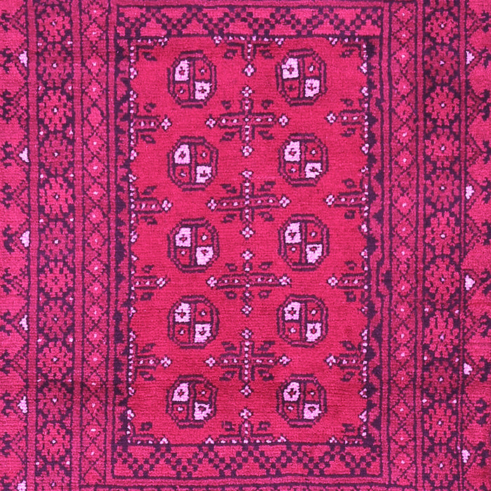 Machine Washable Persian Pink Traditional Rug, wshtr2691pnk