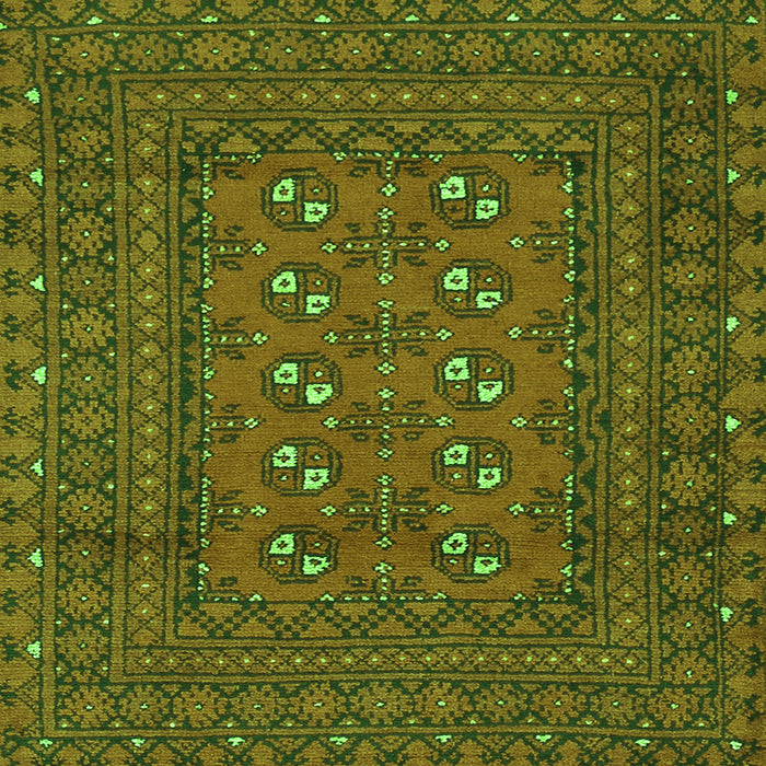 Serging Thickness of Persian Green Traditional Rug, tr2691grn