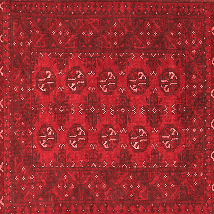 Machine Washable Persian Red Traditional Rug, wshtr2692red