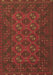 Machine Washable Persian Brown Traditional Rug, wshtr2692brn