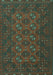 Persian Turquoise Traditional Rug, tr2692turq
