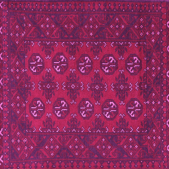 Square Machine Washable Persian Pink Traditional Rug, wshtr2692pnk