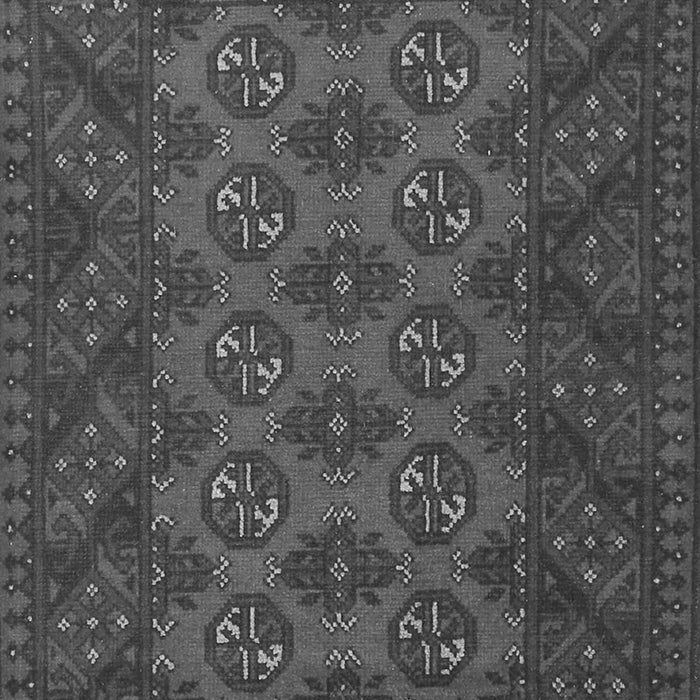 Serging Thickness of Machine Washable Persian Gray Traditional Rug, wshtr2692gry
