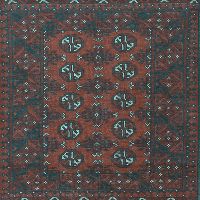 Square Persian Light Blue Traditional Rug, tr2692lblu