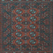 Square Persian Light Blue Traditional Rug, tr2692lblu