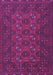 Machine Washable Persian Purple Traditional Area Rugs, wshtr2692pur