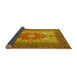 Sideview of Persian Yellow Traditional Rug, tr2694yw