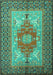 Persian Turquoise Traditional Rug, tr2694turq
