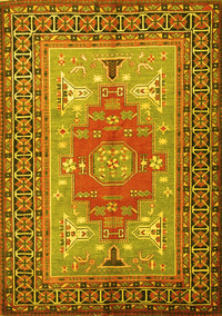 Persian Yellow Traditional Rug, tr2694yw