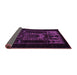 Sideview of Persian Purple Traditional Rug, tr2695pur