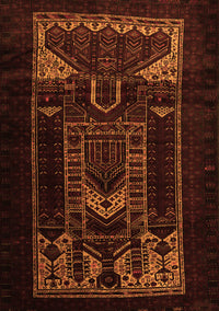 Persian Orange Traditional Rug, tr2695org