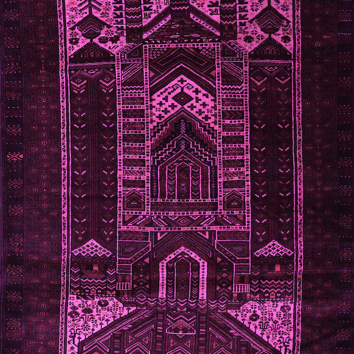 Machine Washable Persian Pink Traditional Rug, wshtr2695pnk