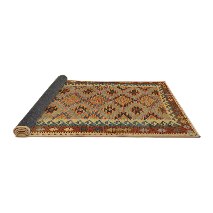 Sideview of Traditional Gold Southwestern Rug, tr2696