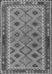 Southwestern Gray Country Rug, tr2696gry