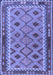 Southwestern Blue Country Rug, tr2696blu