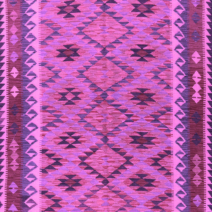 Machine Washable Southwestern Purple Country Area Rugs, wshtr2696pur