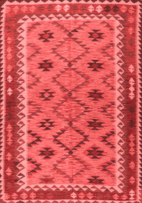 Southwestern Red Country Rug, tr2696red