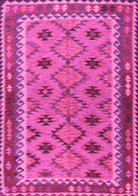 Southwestern Pink Country Rug, tr2696pnk