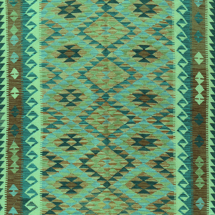 Southwestern Turquoise Country Rug, tr2696turq