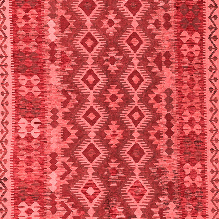 Machine Washable Persian Red Traditional Rug, wshtr2697red