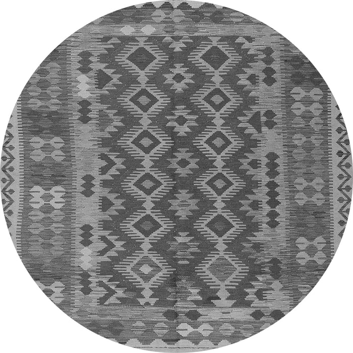 Square Persian Gray Traditional Rug, tr2697gry