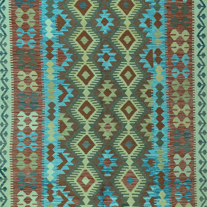 Machine Washable Persian Light Blue Traditional Rug, wshtr2697lblu