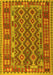 Persian Yellow Traditional Rug, tr2697yw