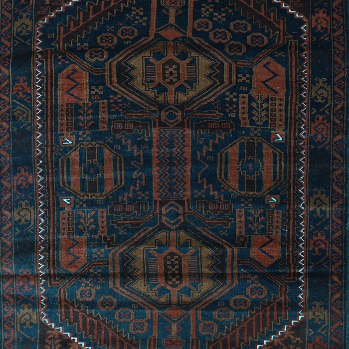 Persian Light Blue Traditional Rug, tr2698lblu