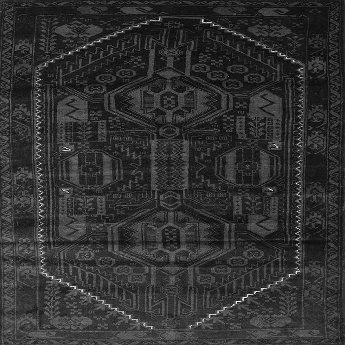 Serging Thickness of Persian Gray Traditional Rug, tr2698gry